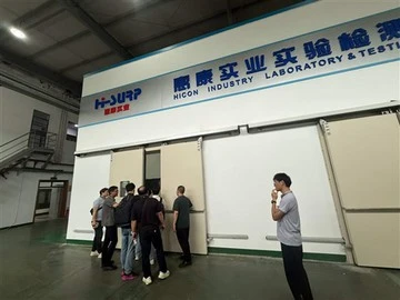 Hicon salută clientul coreean pentru auditul fabricii de 3 zile și inspecția produsului la Ningbo