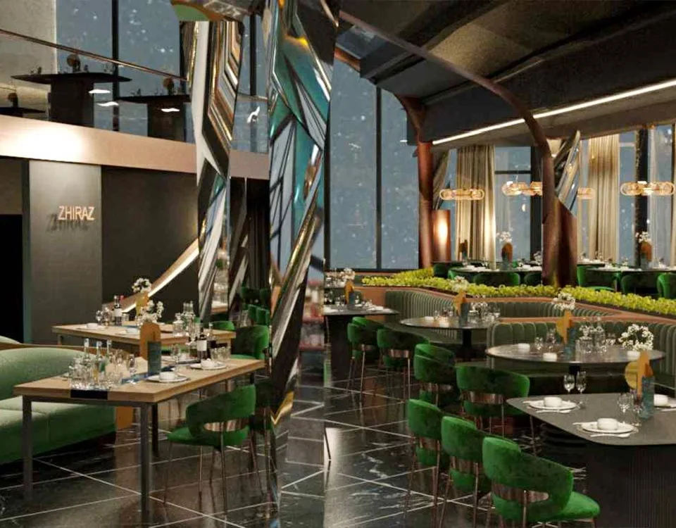 Restaurantul ZHIRAZ din Kazahstan